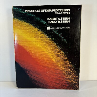 Principles of Data Processing Science Book 2nd edition Robert Nancy Stern 1979