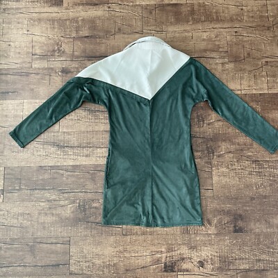 Green suede mini dress, size S | eBay Green suede mini dress, size S | eBay