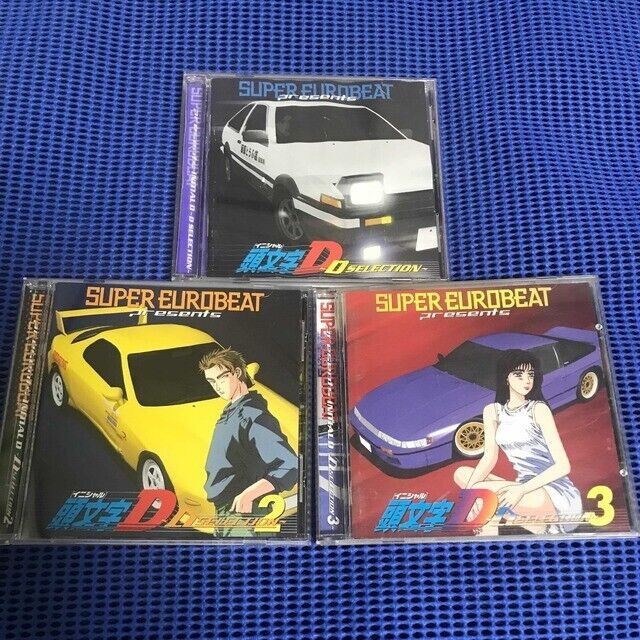 Super Eurobeat initial D Presents selection 1 2 3 CD Set of Super Eurobeat initial D Presents selection 1 2 3 CD Set of