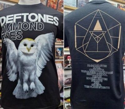 Deftones Diamond Eyes Black 2 Side Unisex T shirt 90s Remake S-5XL