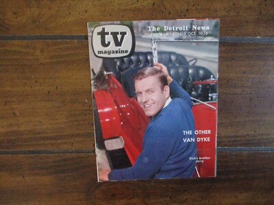 1965 Detroit TV Mag(MY MOTHER THE CAR/JERRY VAN DYKE/MAGGIE PIERCE/FRANCINE YORK