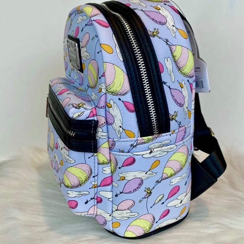 Balloons Loungefly Dr. Seuss Oh the Places You’ll Go Mini Backpack NWT Loungefly Dr. Suess Oh the Places You main image 2