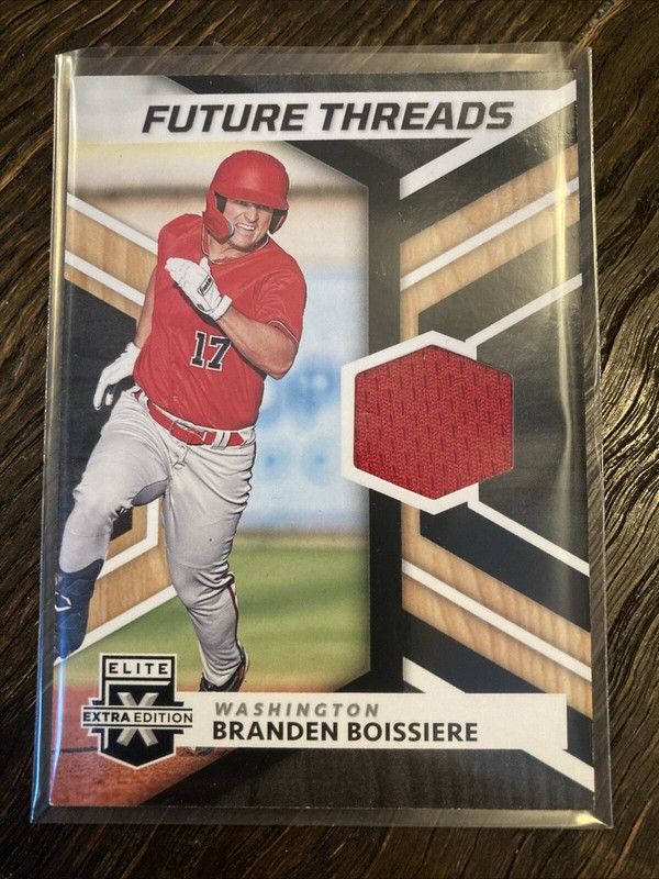 Branden Boissiere Nationals 2022 Elite Extra Future Threads Player Worn Patch 🔥