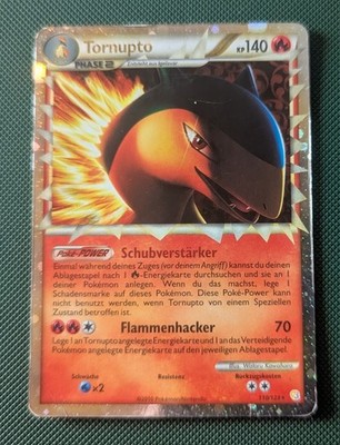 Pokémon Tornupto Silverstar|HGSS| Heartgold & Soulsilver 110/123 Karte Deutsch.