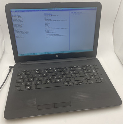 HP 255 G5 15,6'' Display AMD A6-7310 CPU mit Radeon R4 Grafik 4GB RAM 256GB SSD