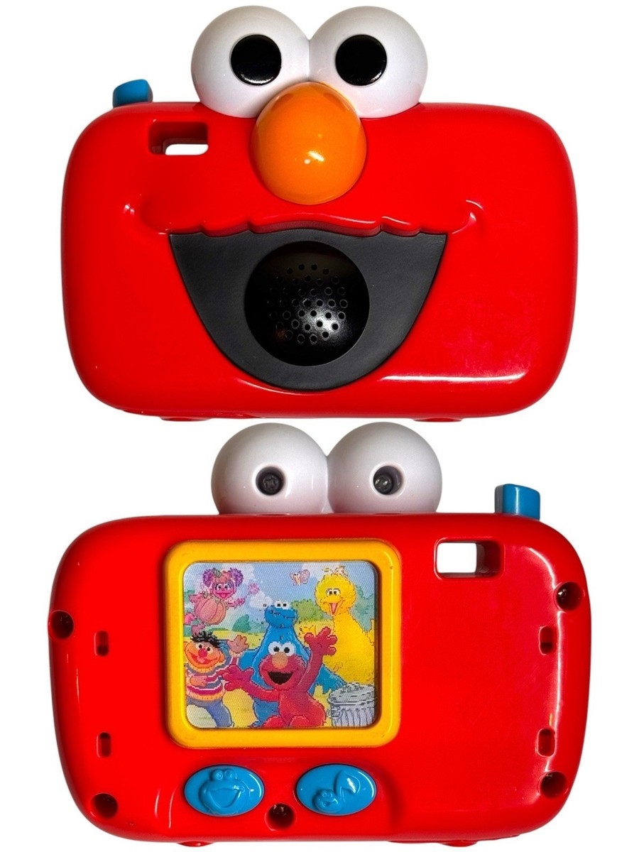 2009 Sesame Street Elmo Sing And Giggle Camera Fisher Price