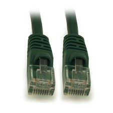 4ft Cat5E Ethernet RJ45 Patch Cable Stranded Snagless Booted GREEN