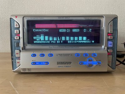 KENWOOD DPX-730M 2DIN Car Audio CD MD AUX Player With Bluetooth