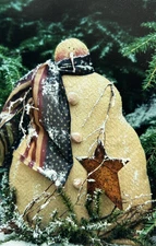 PATRIOTIC SNOWMAN 12" Snowman Pattern by Katies Homespun Stitches