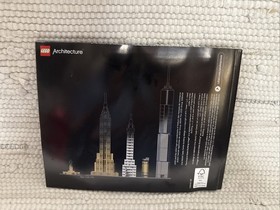 LEGO Architecture 21028 New York City Manual Only No Bricks No Box