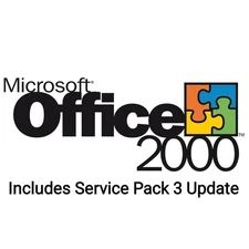 Microsoft Office 2000 Software w/ Product Code Key SP3 windows 11 word excel app