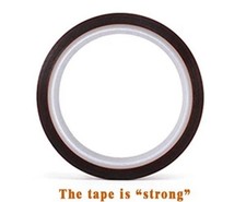 3 Rolls 10mm X 33m 108ft Heat Tape,Adhesive Heat Resistant / Transfer Tape