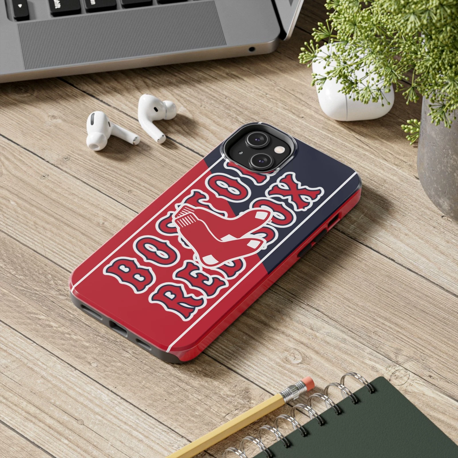 Boston Red Sox Phone Case, Baseball Fan Gift Samsung Galaxy Apple Iphone