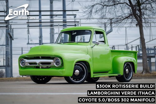 1955 Ford F-100 5.0 Coyote $300K Restomod STUNNING BUILD!!!