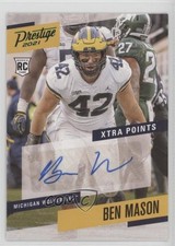 2021 Panini Chronicles Draft Picks Green Ben Mason #PS-BMS Auto 4g8