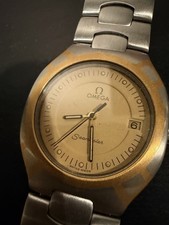 Omega Seamaster Polaris Quartz Ref. 396.1062 Two-Tone Swiss Watch – As-Is