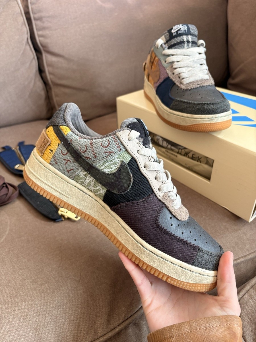 その他 Nike Air Force 1 Low Cactus Jack Nike Air Force 1 Low Cactus Jack Patchwork Multicolor Men's
