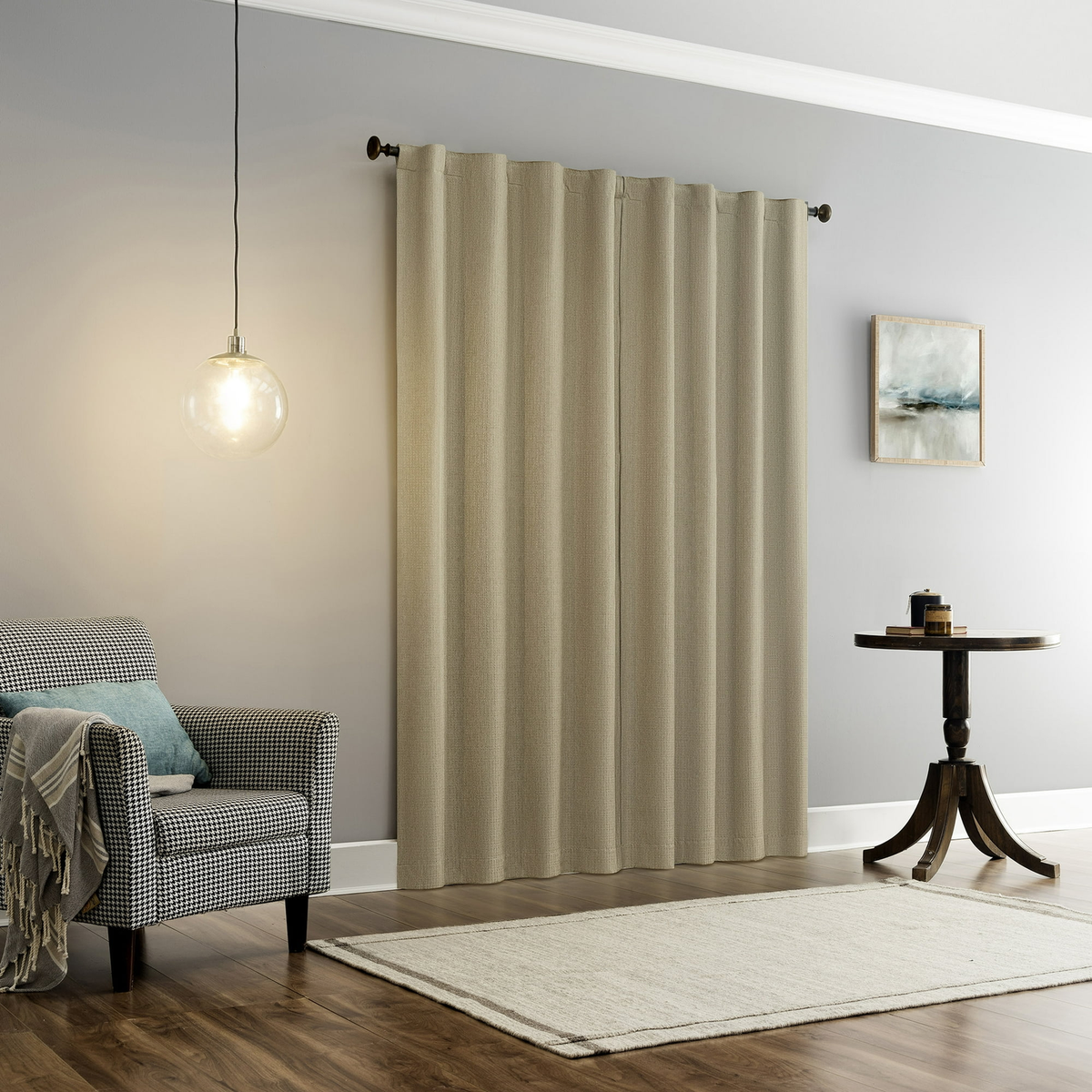 Sun Zero 64367 Vance 2-Piece Magnetic Closure 100% Blackout Back