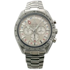 OMEGA WATCH SPEEDMASTER BROAD ARROW 3581.30 CO-AXIAL CHRONOGRAPH DATE GMT MEN'S