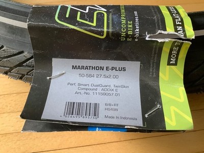 Mantel Schwalbe Marathon E-Plus 50-584 / 27,5x2.00 unplattbar, reflex