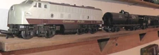 ho triang set 5 cars 1 locomotive 1 passenger 3 freight canadian pacific cpr cnr