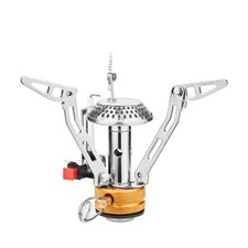 Electronic Ignition Camping Stove 3KW Adjustable Flame Stainless Steel