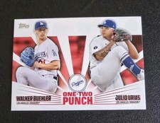 2023 Topps Baseball Series 1 12P-3 BUEHLER / URIAS One Two Punch Insert
