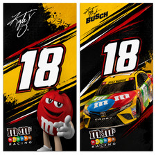 Corn Hole Board Wrap -NASCAR 8 Kyle Busch Set Cornhole Wild