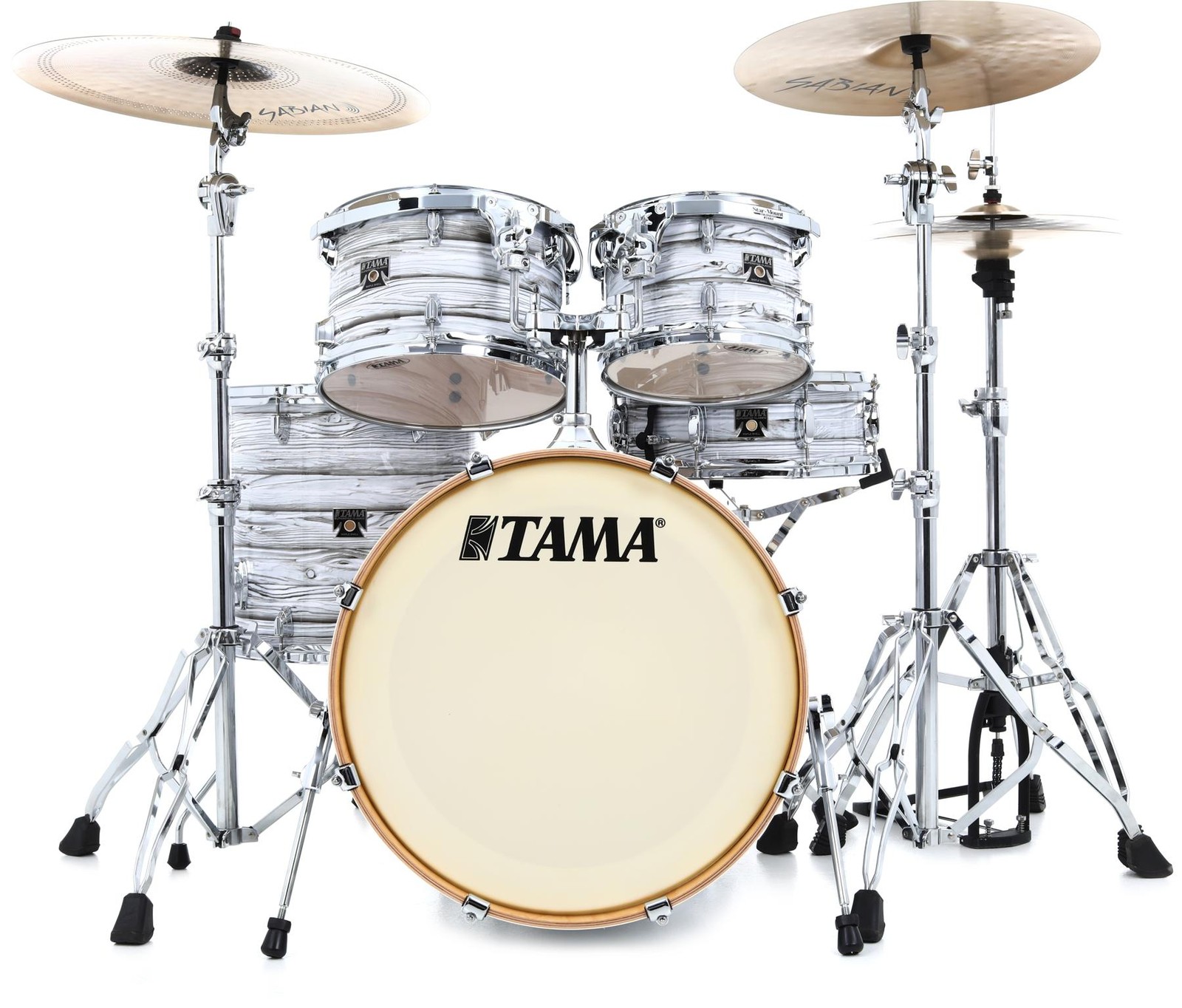 Набор из 5 предметов Tama Superstar Classic с ледяным пеплом Snare - Ice Ash