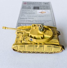 1x Panzer IV Ausf. H Commander 38/60 North Africa Axis Allies Miniatures