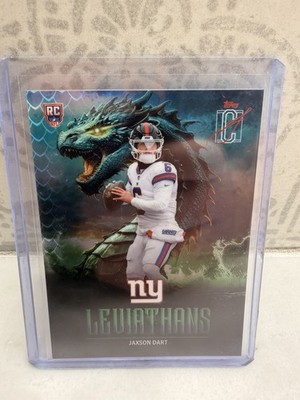 2025 Topps Signature Class Jaxson Dart Leviathans SSP RC Giants