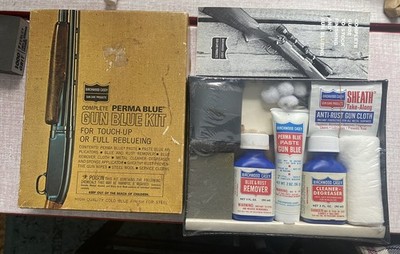 1971 PERMA BLUE-COMPLETE GUN BLUE KIT-BIRCHWOOD CASEY sealed box