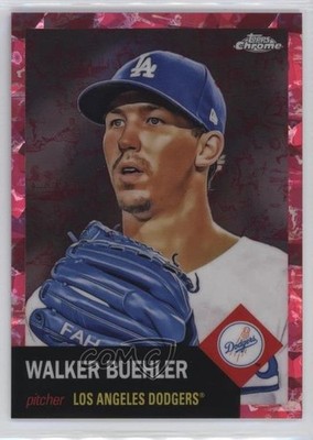 2022 Topps Chrome Platinum Anniversary 18/100 Walker Buehler #11 0x5e