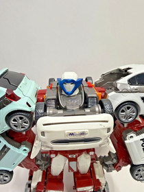 TOBOT Quatran Quadrant C D W R Figures Vehicle Combiner Korea Young Toys 2013