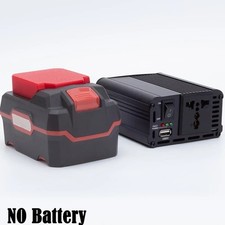 200W 220V-240V Power Inverter Outlet for Lidl Parkside X20V Battery Adapter DC A