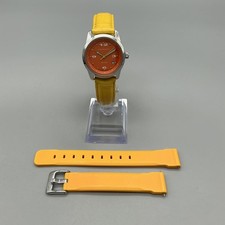 Android Womens Watch 30mm Orange Dial Yellow ...