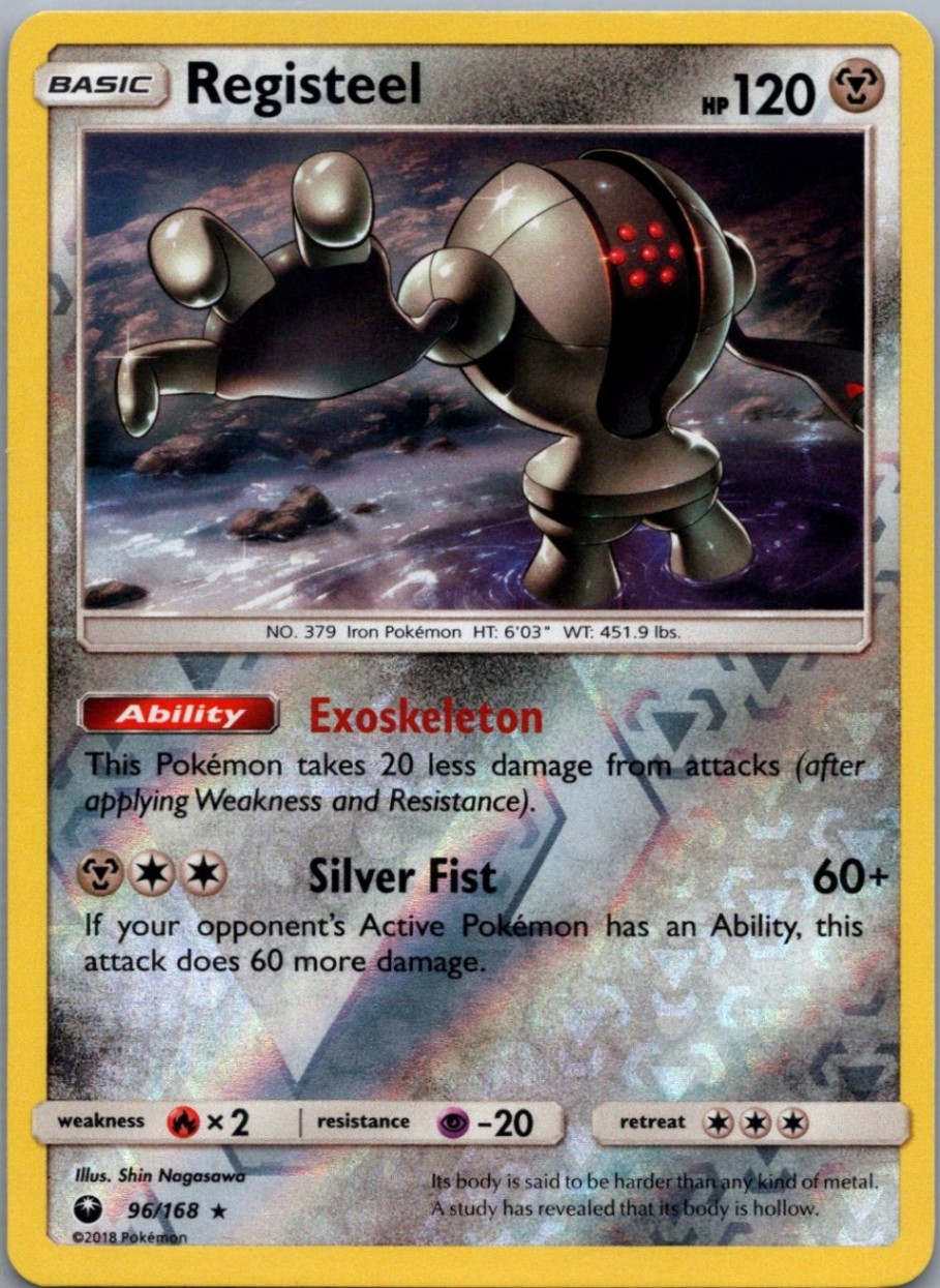 Registeel, SM - Celestial Storm, 96/168, Rare