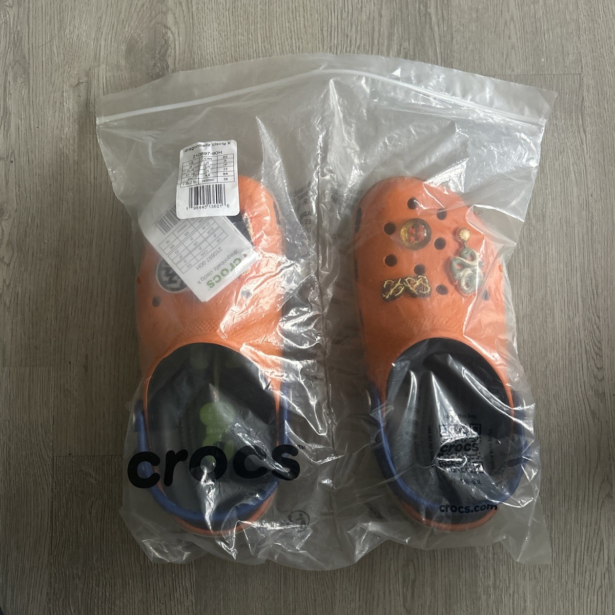 Crocs Dragon Ball Z Kids Size J5 | eBay