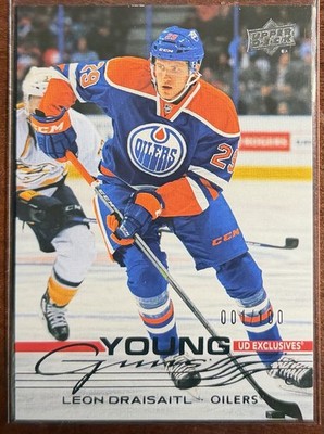 2025 Upper Deck Leon Draisaitl Young Guns Achievement UD Exclusives🚨1/100🔥