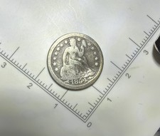 1854-O 10C Seated Liberty Dime • Arrows • 90% Silver • G-VG Condition🔥