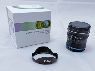 Laowa Venus Optics 9mm f/2.8 Zero D Lens for Fuji X   Ultra Wide