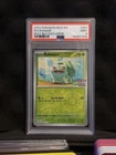 2023 POKEMON MEW EN-151 BEST BUY EXCLUSIVE #001 BULBASAUR PSA 9