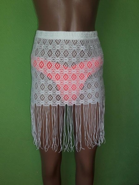 Women Calzedonia Skirt White 38 / M / 46