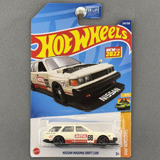2022 Hot Wheels Nissan Maxima Drift Car White Motul HW Wagons 4/5 214/250 JDM