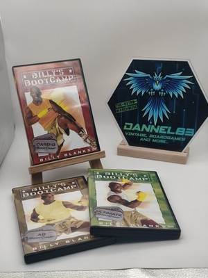 Billy's Bootcamp DVD 3er Set Billy Blanks Basic Cardio Bootcamp Neuwertig