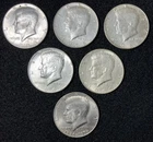 1965-1969 Kennedy Half Dollar - 5-coin lot of the 40% Silver Halves + Bonus!