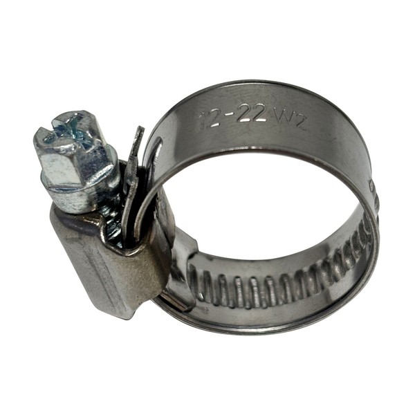 W2-Schneckengewindeschelle Ø12-22 Mm, Breite 12 Mm - Edelstahl-image