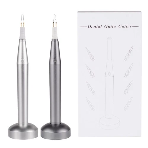 Dental Gutta Percha Points Cutter Wireless Endo Gutta Cutter Metal Case + 8 Tips - Picture 1 of 29