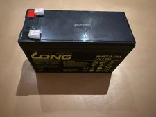 Akku 7,2Ah 12V , Long , Batterie 7Ah 7,2Ah , WP7,2-12A