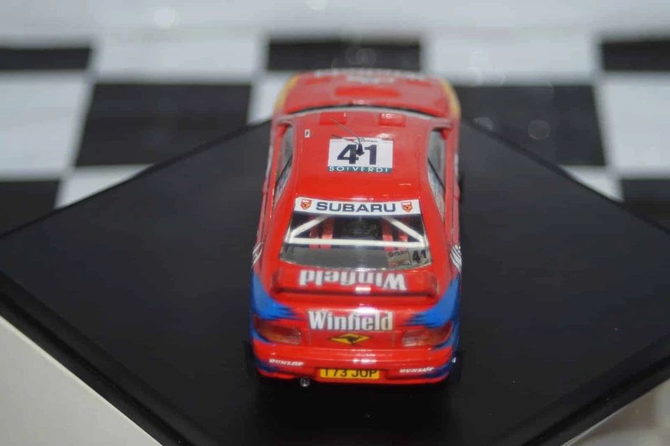 Trofeu / Minipartes Subaru Impreza WRX TAP 99 #41 Green/Guest MP-108 1:43 - Image 2 of 3